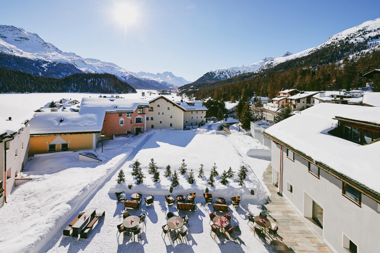 Hotel St. Moritz | Giardino Mountain | 5 star hotel 5 GM_Building Winter_RGB_High_GBA_01-SH-Filter