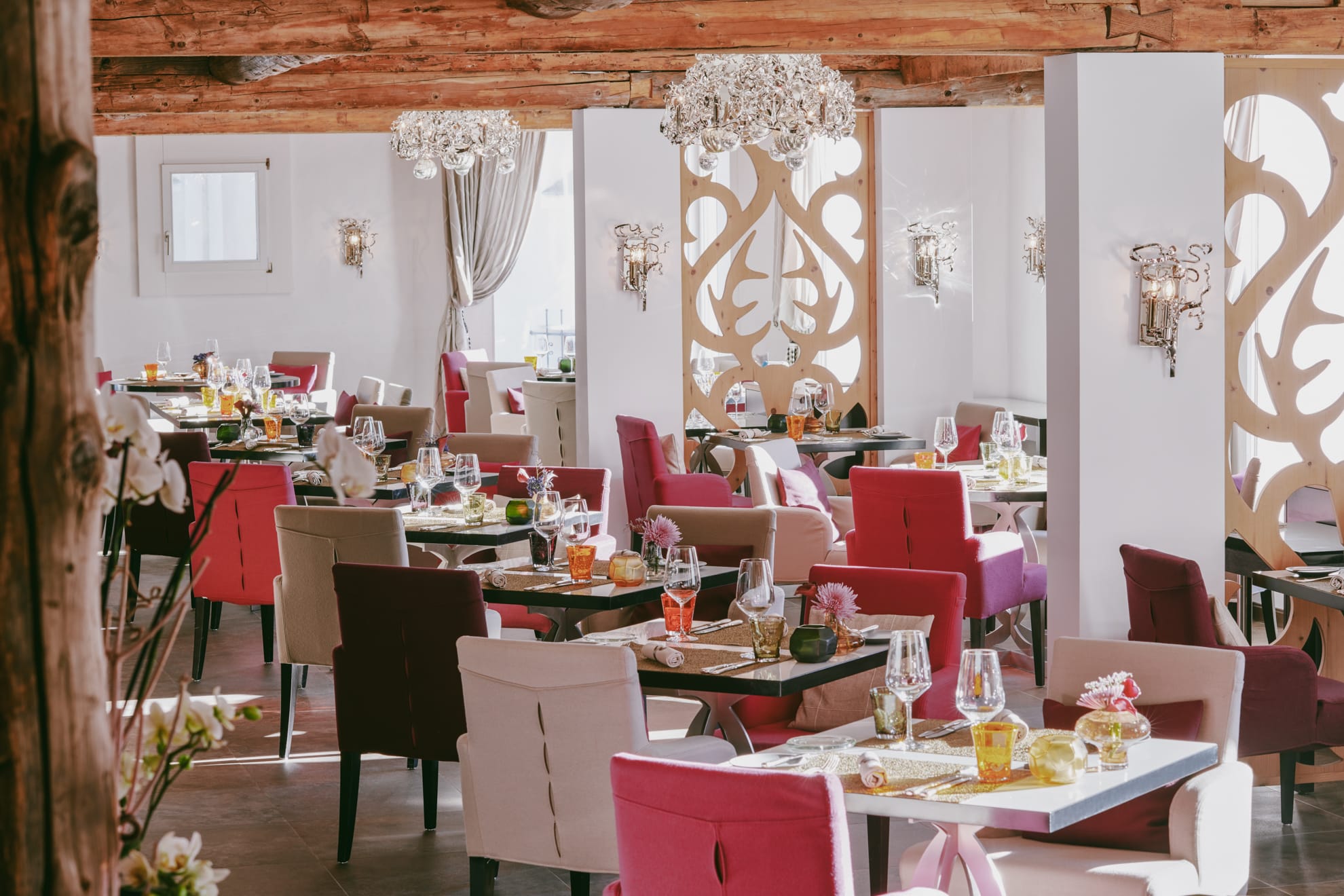 Restaurants in St. Moritz | Giardino Mountain | 5 Sterne Hotel 7 HS_GM_Restaurant_RGB_High_GBA_01-SH-Filter