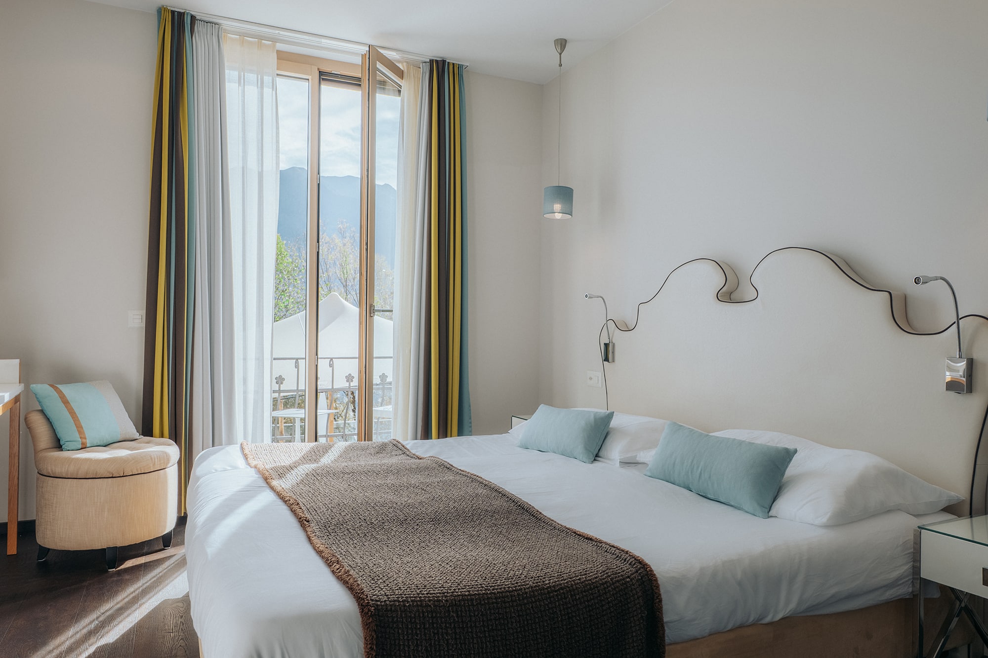 Zimmer und Suite 6 GL-BB_Double Room_RGB_Low_©roguecreationsagency_Nur interne Verwendung_02_Bearb_Grün